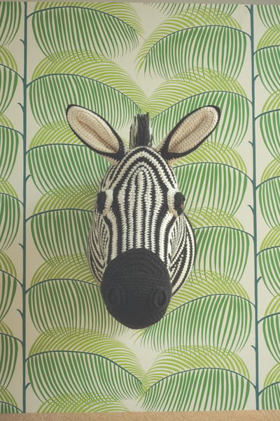 Zebra Trophy Head Crochet Pattern Zebra Trophy Head Crochet Pattern