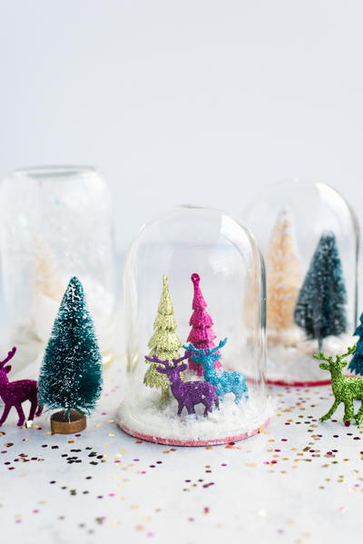 Insanely Gorgeous Waterless Snow Globe Craft Insanely Gorgeous Waterless Snow Globe Craft