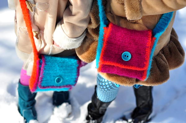 Girls Felted Satchel Girls Felted Satchel