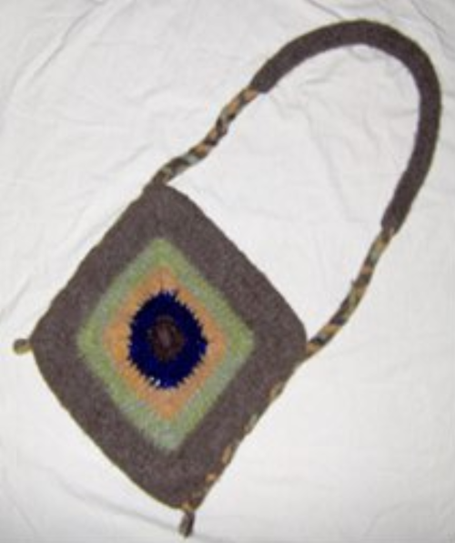 Sunflower Felted Purse Sunflower Felted Purse