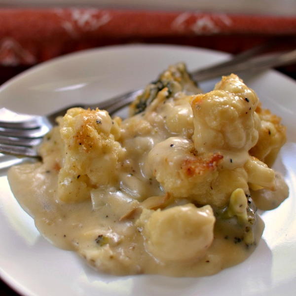 Broccoli and Cauliflower Bake Broccoli and Cauliflower Bake