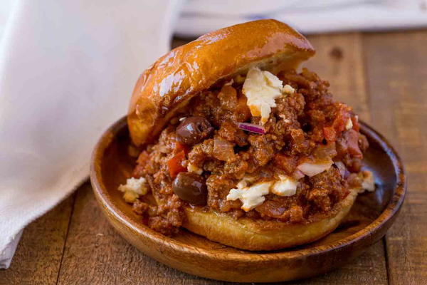 Greek Sloppy Joes Greek Sloppy Joes