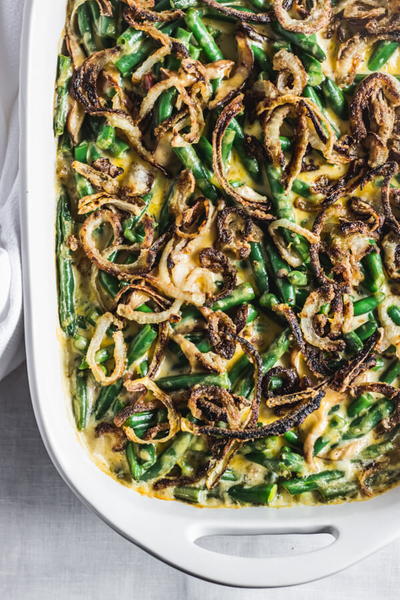 Gluten Free Cheesy Green Bean Casserole Gluten Free Cheesy Green Bean Casserole