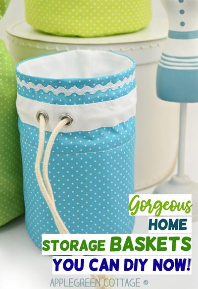 Gorgeous DIY Storage Baskets Gorgeous DIY Storage Baskets