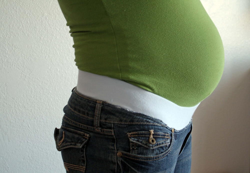 How To Add Maternity Band to Jeans