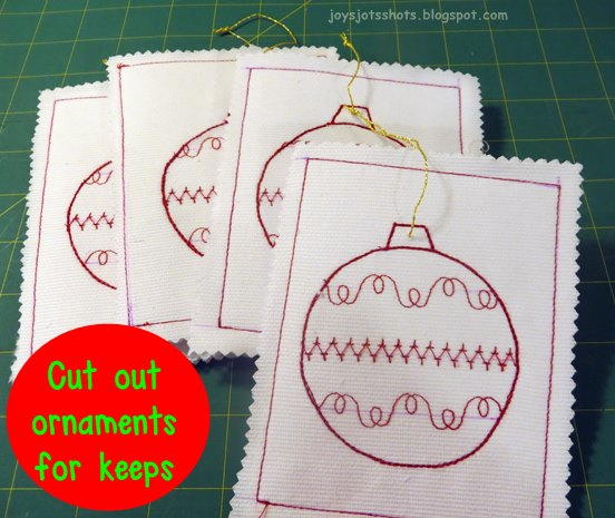 Christmas Ornament Card Christmas Ornament Card