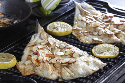 Fresh Catch with Buttered Almonds