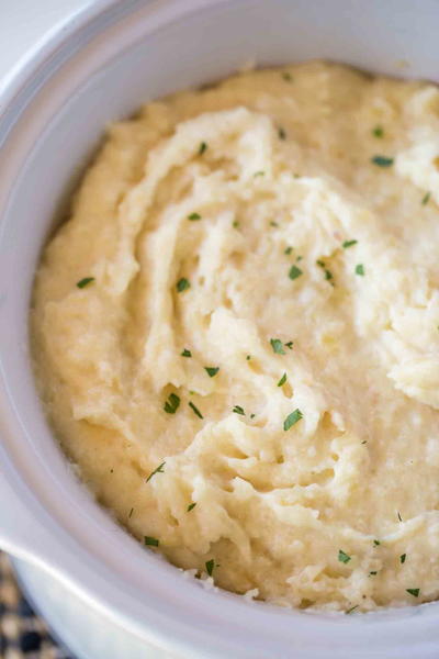 Slow Cooker Mashed Potatoes Slow Cooker Mashed Potatoes