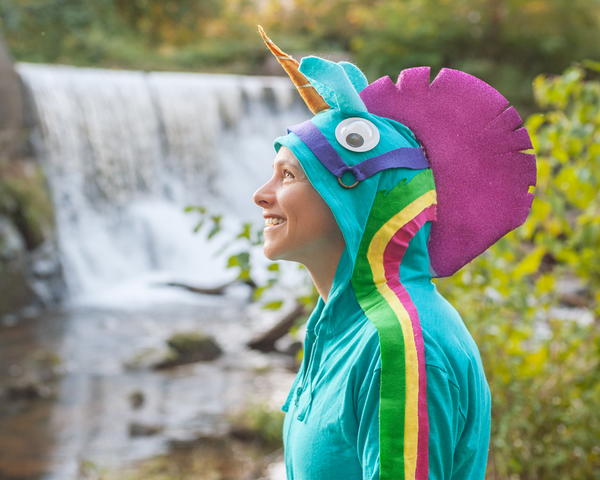 No-Sew Fortnite Rainbow Smash Pickaxe Hoodie No-Sew Fortnite Rainbow Smash Pickaxe Hoodie