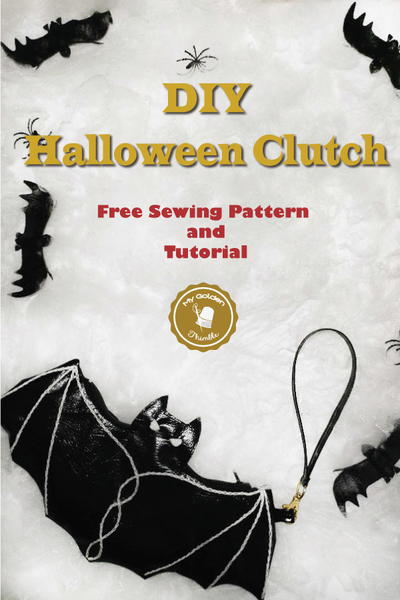 Cute Bat Clutch Sewing Pattern Cute Bat Clutch Sewing Pattern