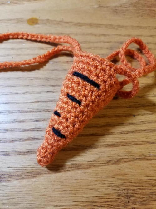 Snowman Carrot Nose Warmer Snowman Carrot Nose Warmer