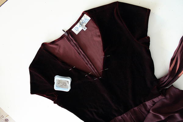 How to Refashion a v Neckline from a Scoop Neck Top How to Refashion a v Neckline from a Scoop Neck Top