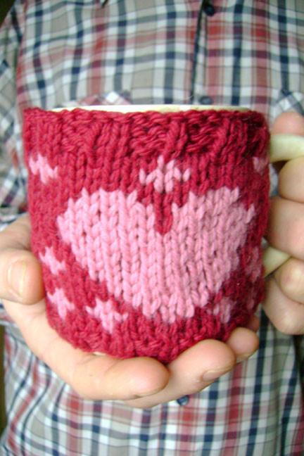 Valentine Mug Cozy Valentine Mug Cozy