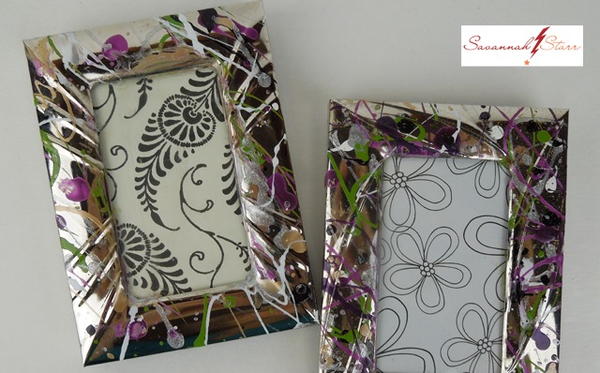 Splatter Nail Polish Frames Splatter Nail Polish Frames