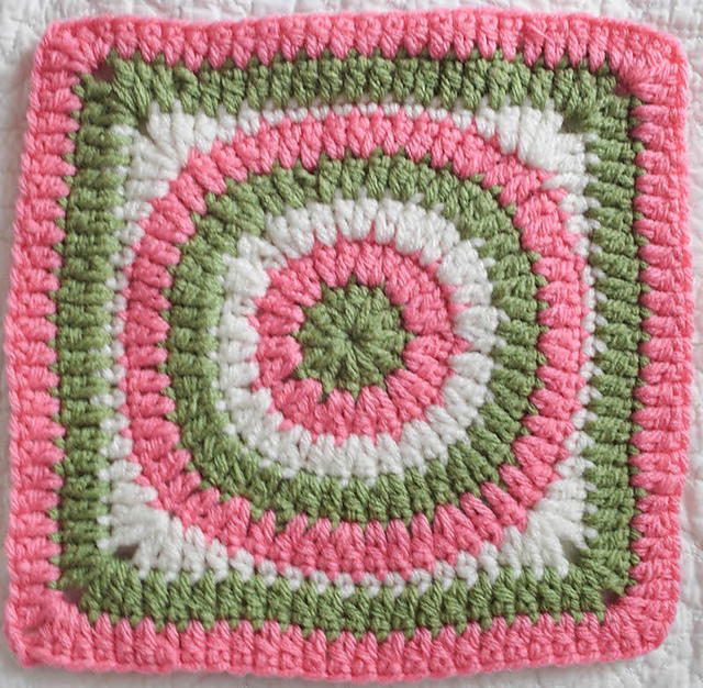Concentric Circles Granny Square Concentric Circles Granny Square