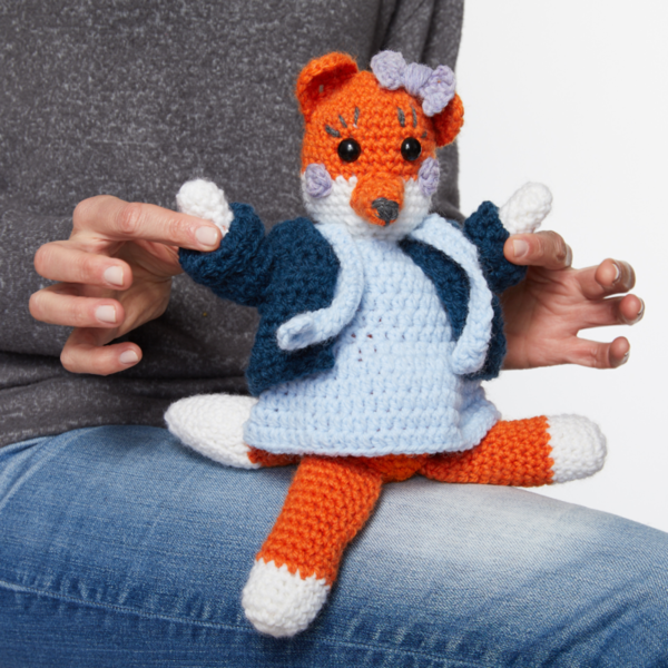 Mrs Fox Toy Crochet Pattern Mrs Fox Toy Crochet Pattern