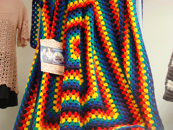 Never Ending Granny Square Afghan Never Ending Granny Square Afghan
