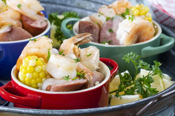 Old-Fashioned Shrimp Boil