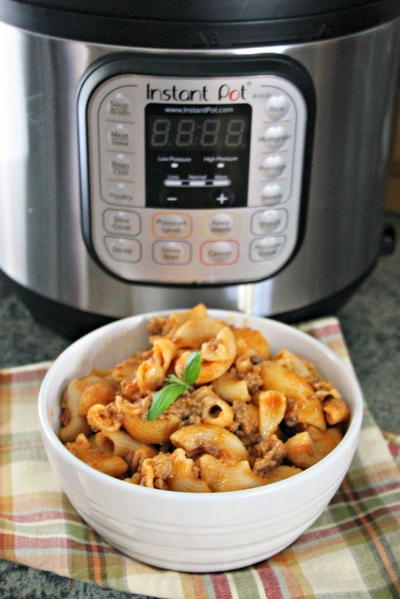 Hamburger Helper Copycat in the Instant Pot