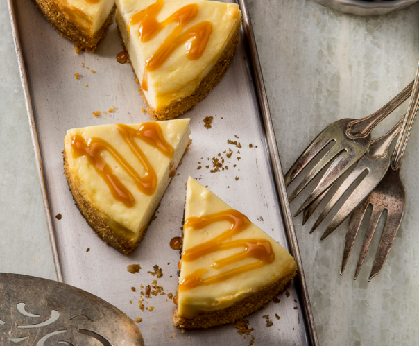 New York Almond Cheesecake Wedges New York Almond Cheesecake Wedges