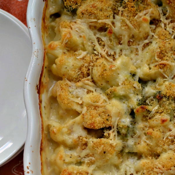 Broccoli and Cauliflower Bake Broccoli and Cauliflower Bake