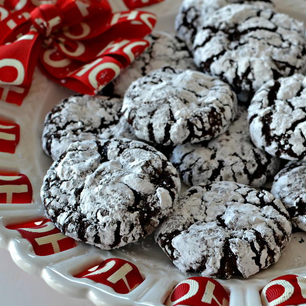 Chocolate Crinkle Cookies Chocolate Crinkle Cookies