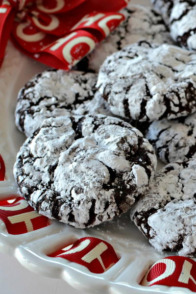 Chocolate Crinkle Cookies Chocolate Crinkle Cookies