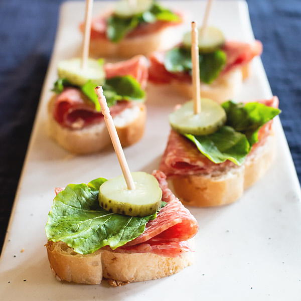 Quick Salami Appetizer Quick Salami Appetizer