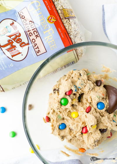 Monster Cookie Dough Dip Monster Cookie Dough Dip