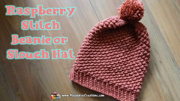 Raspberry Stitch Slouch Hat Raspberry Stitch Slouch Hat