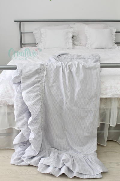 Ruffled Throw Blanket Ruffled Throw Blanket