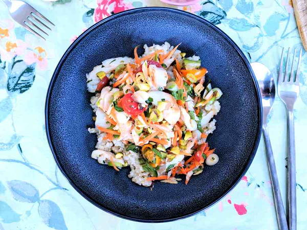 Smoked Fish Salad Bowl Smoked Fish Salad Bowll