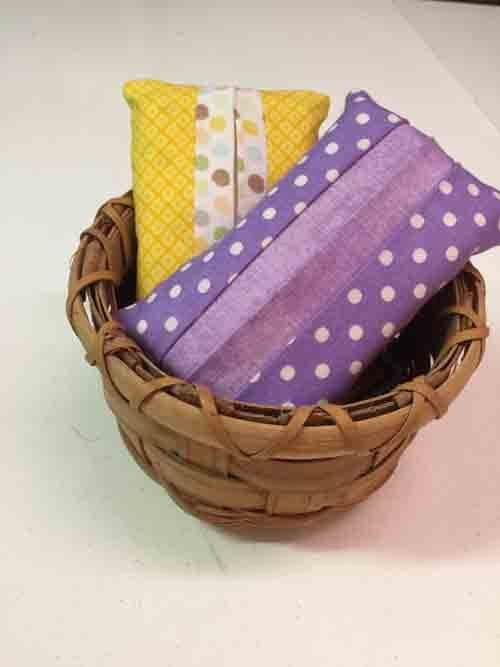 Fabric Pocket Tissue Holder Fabric Pocket Tissue Holder