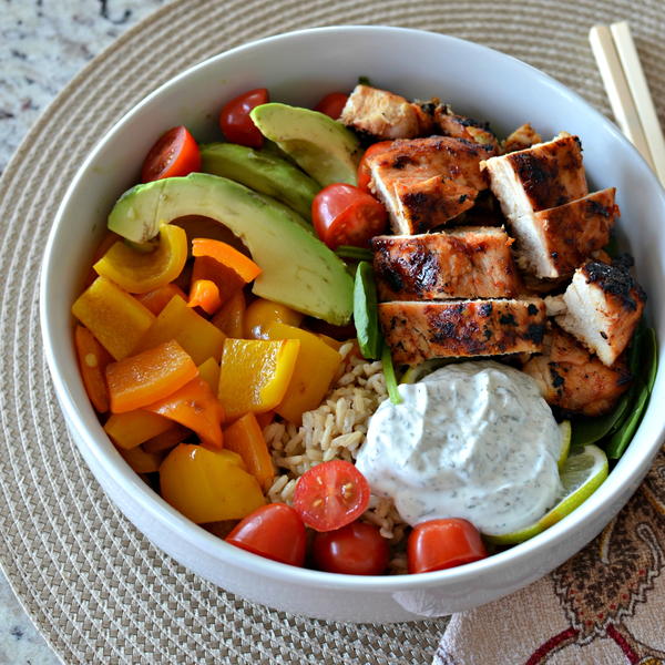 Buddha Bowl with Chicken Buddha Bowl with Chicken