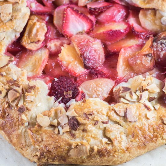 Crabapple Strawberry Tart Crabapple Strawberry Tart