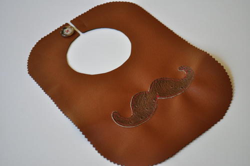 I Mustache You A Question Baby Bib I Mustache You A Question Baby Bib