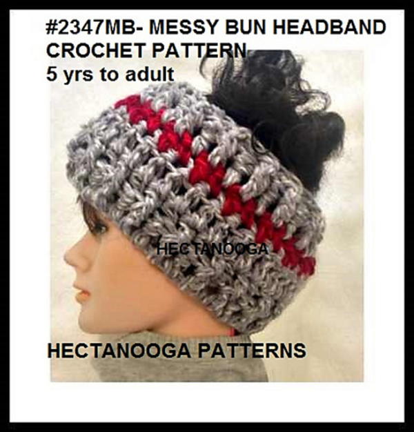 Danielle Messy Bun Headband Danielle Messy Bun Headband