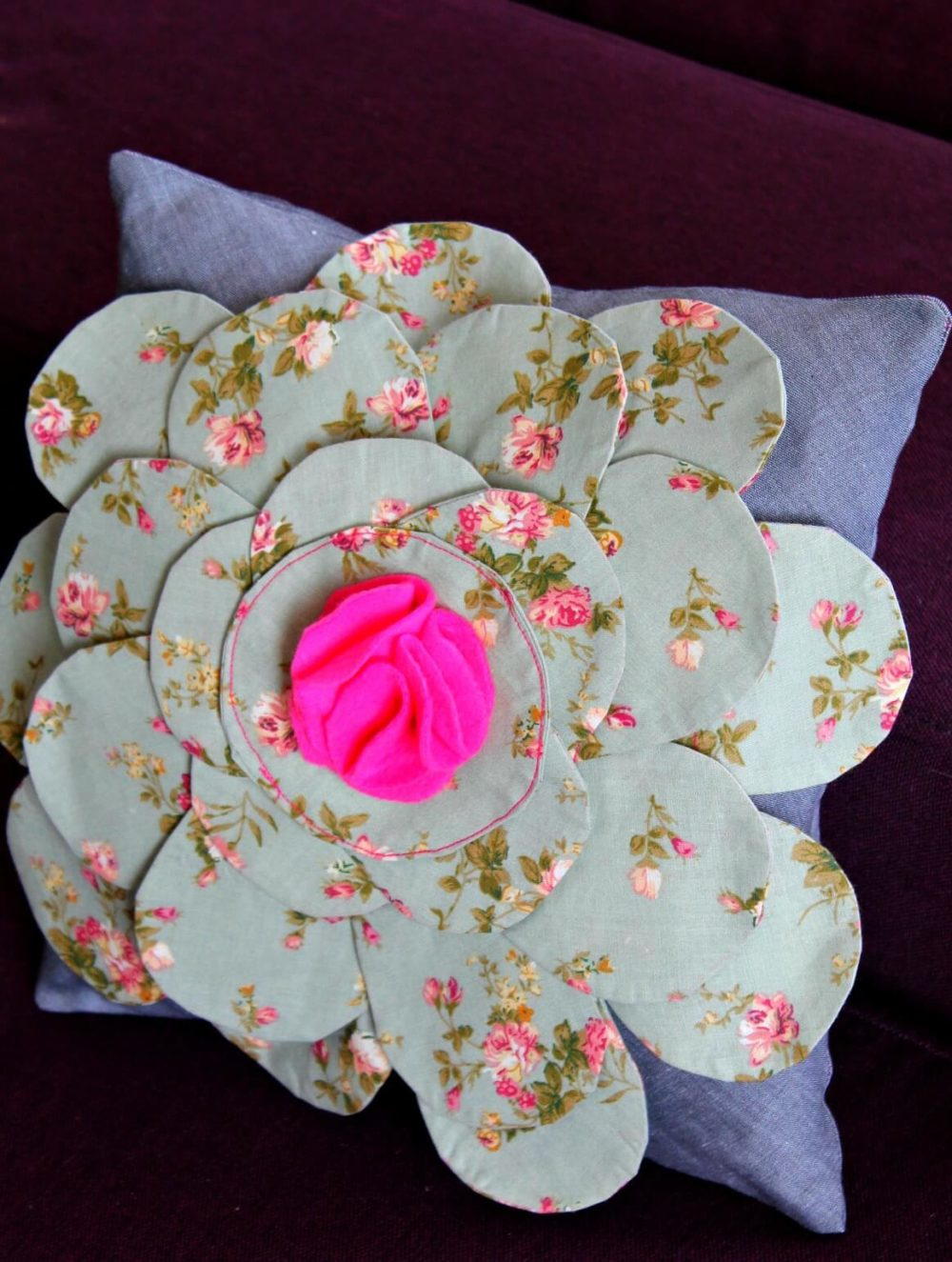 Flower Pillowcase Home Decor | CheapThriftyLiving.com