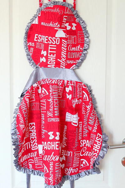 Vintage Apron Sewing Pattern