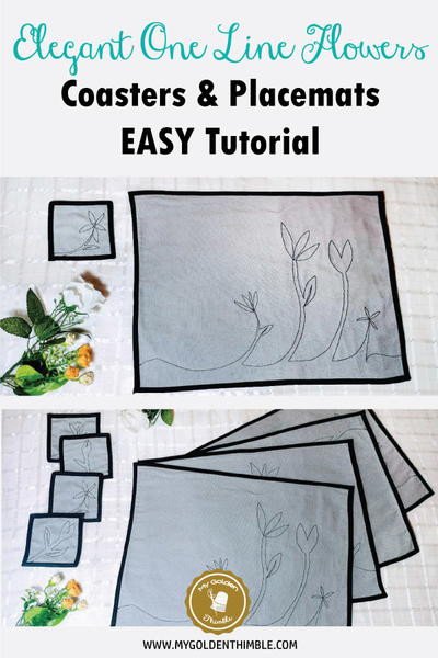 Flower Placemats Super Easy Flower Placemats Super Easy!