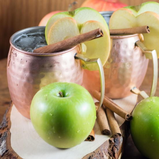 Apple Bourbon Moscow Mule Apple Bourbon Moscow Mule