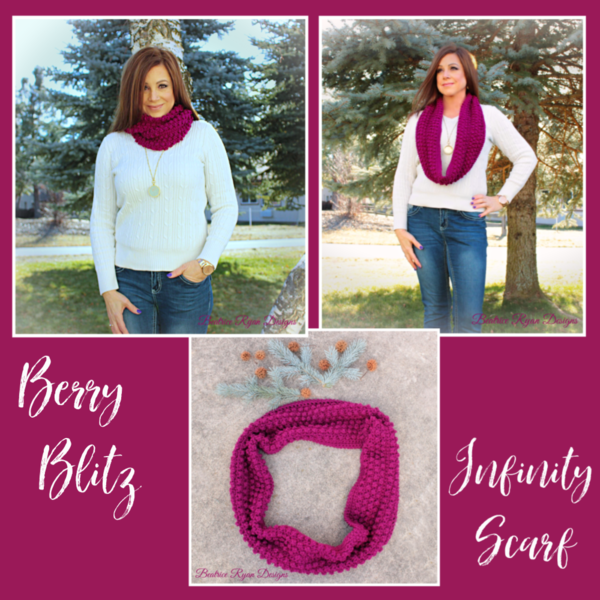Berry Blitz Infinity Scarf Berry Blitz Infinity Scarf