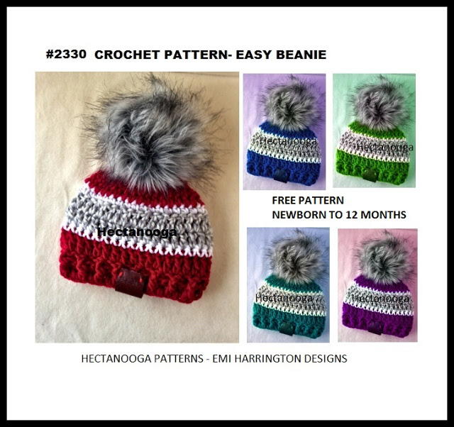 2330 EASY BEANIE newborn - 12 months 2330 EASY BEANIE, newborn - 12 months