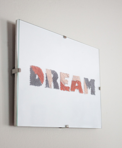 Embroidered Word Art Embroidered Word Art