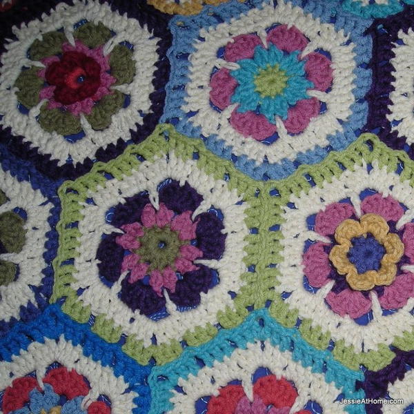 Colorful Floral Granny Colorful Floral Granny