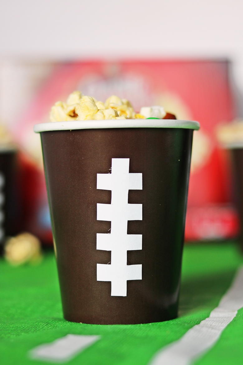 DIY Football Cups | DIYIdeaCenter.com