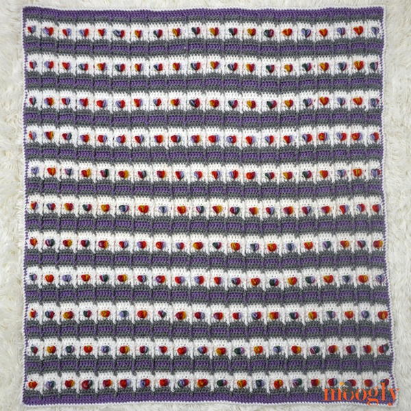 Rows of Love Blanket Rows of Love Blanket