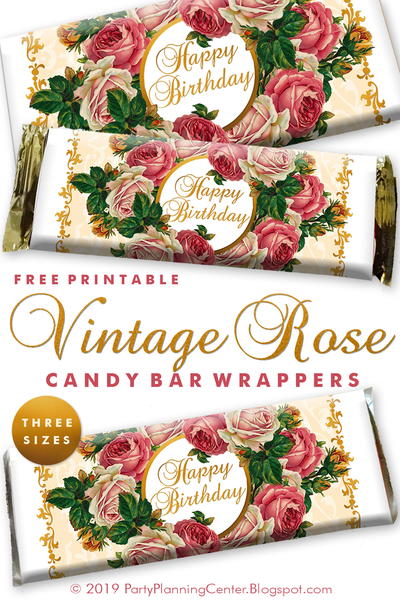 Printable Birthday Candy Bar Wrappers Printable Birthday Candy Bar Wrappers