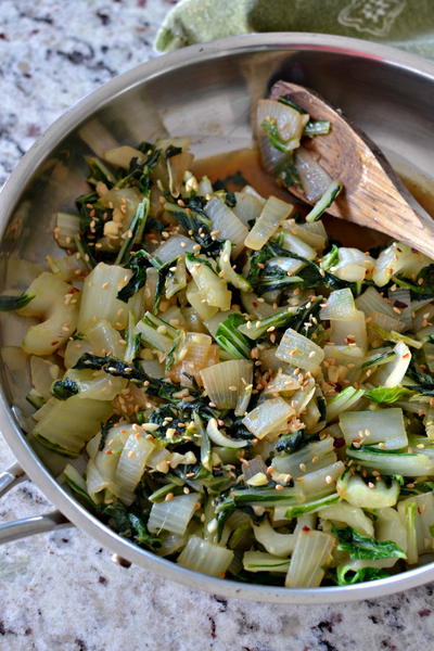 Stir Fried Bok Choy Stir Fried Bok Choy