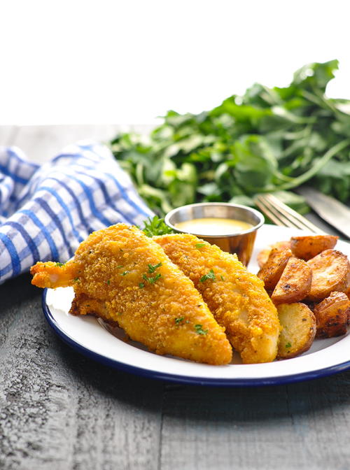 5-Ingredient Parmesan Ranch Chicken Tenders